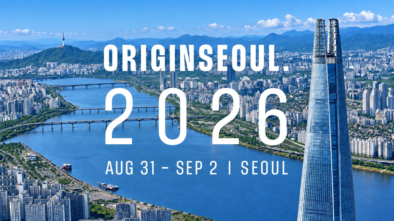 ORIGIN SEOUL 2026 city visual