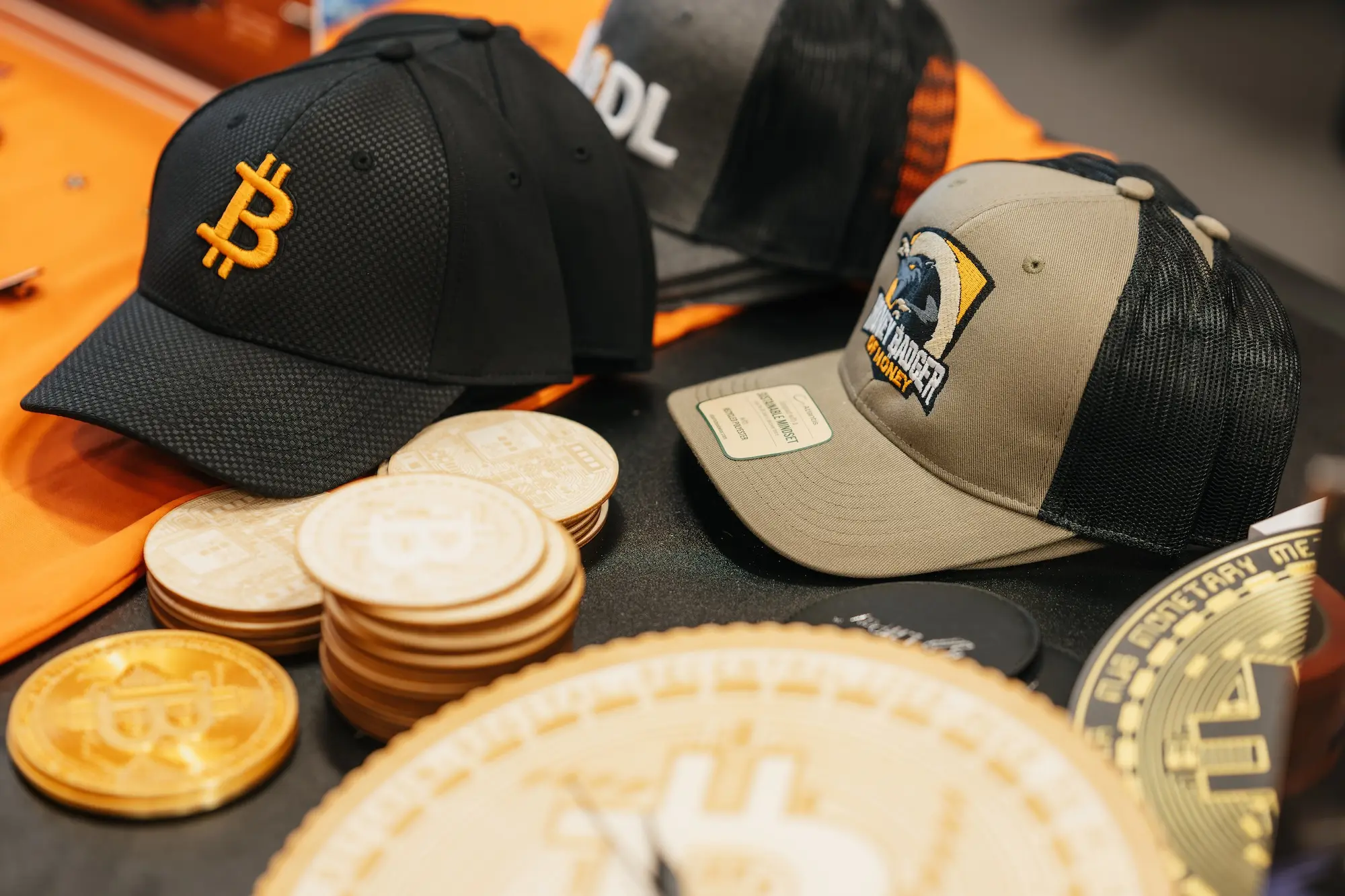 Wear What You Believe In merchandise display